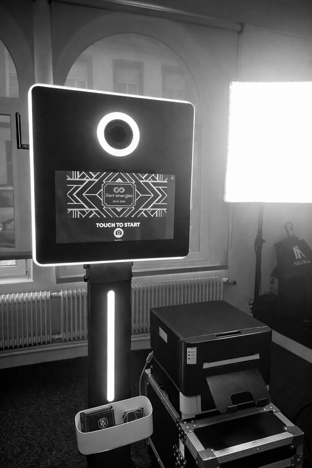 Photobooth personnalisé pour un événement professionnel