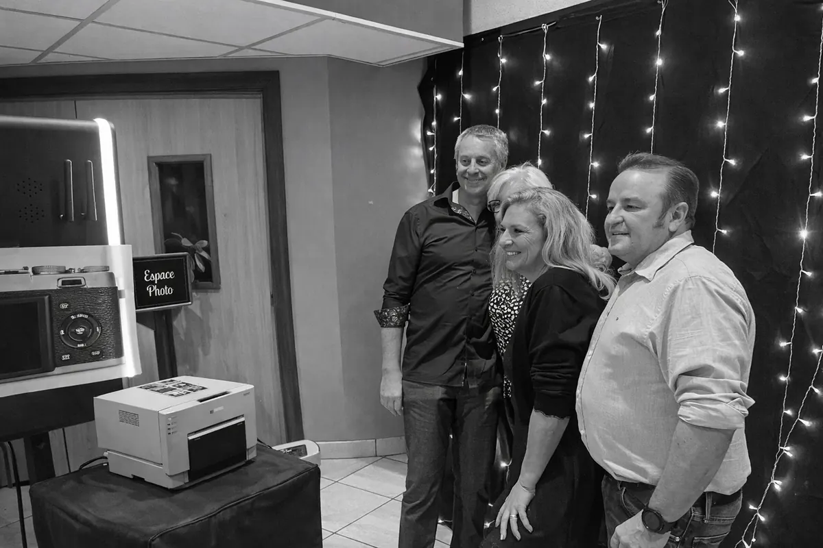 Photobooth LOCBOOTH installé lors d’un événement en Alsace